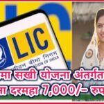 LIC बिमा सखी योजना अंतर्गत वय वर्षे 18-70 वयोगटातील महिलांना रोजगाराची उत्तम संधी ; जाणून घ्या अर्ज ,पात्रता !